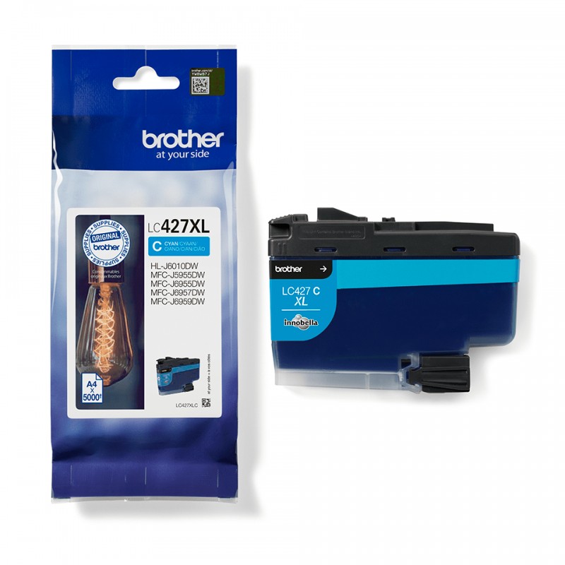 Brother LC427XLC Cartouche  Cyan HC