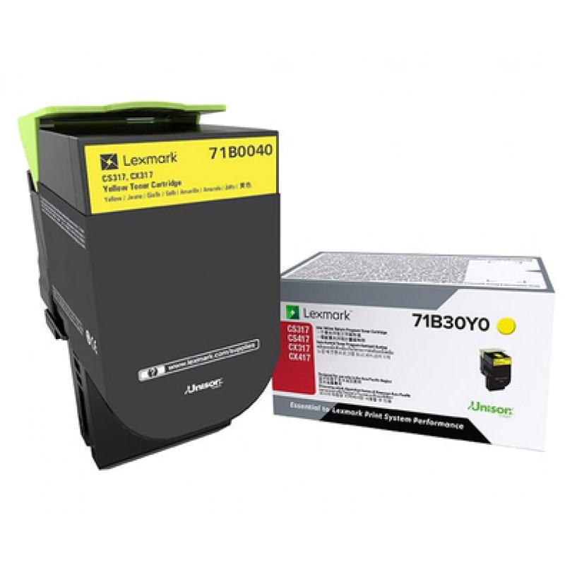 Lexmark 71B0040 Yell 2.3K CS/CX31-41-51x