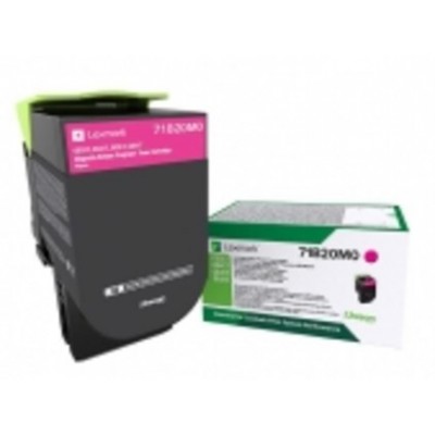 Lexmark 71B20M0 toner LRP magenta 2300p