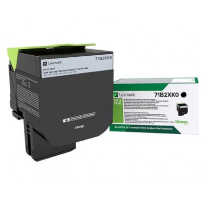 Lexmark 71B2XK0 toner noir return 8000p