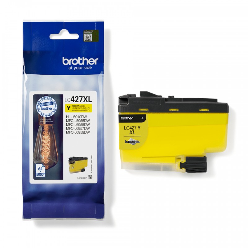 Brother LC427XLY Cartouche Jaune HC