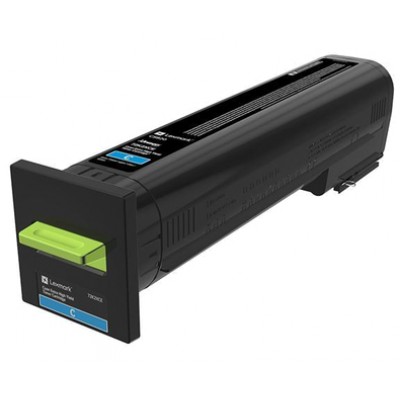 Lexmark 72K2XCE Toner Corpo Cyan 22K