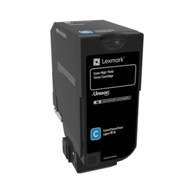 LEXMARK 74C0H20 Toner Cyan 12k