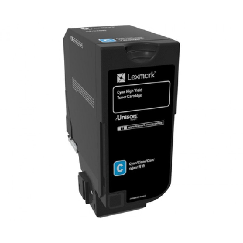 LEXMARK 74C0H20 Toner Cyan 12k