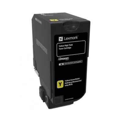 LEXMARK 74C0H40 Toner Yellow 12K