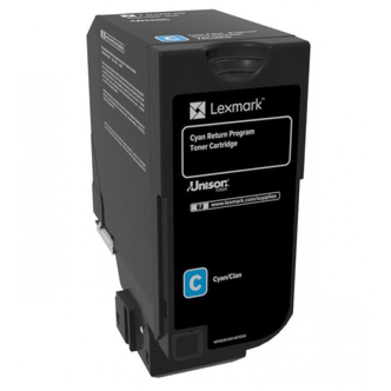 Lexmark 74C20C0 Toner Cyan Ret. 3K