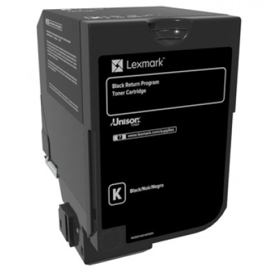 Lexmark 74C20K0 Toner BK Ret. 3K