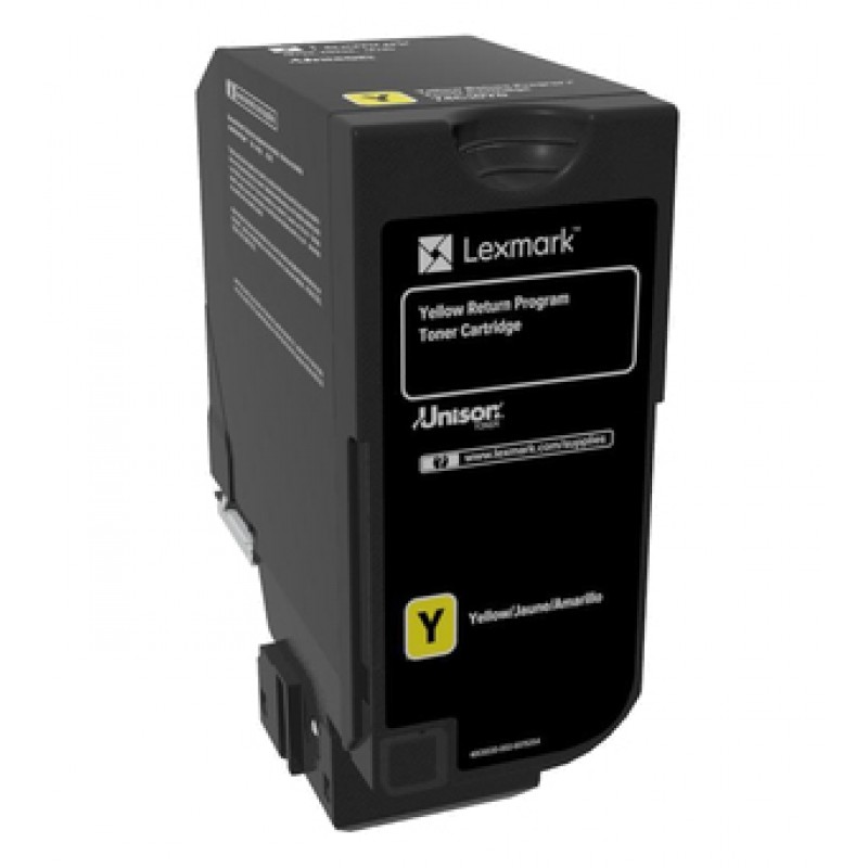 Lexmark 74C20Y0 Toner Yellow Ret.3 K