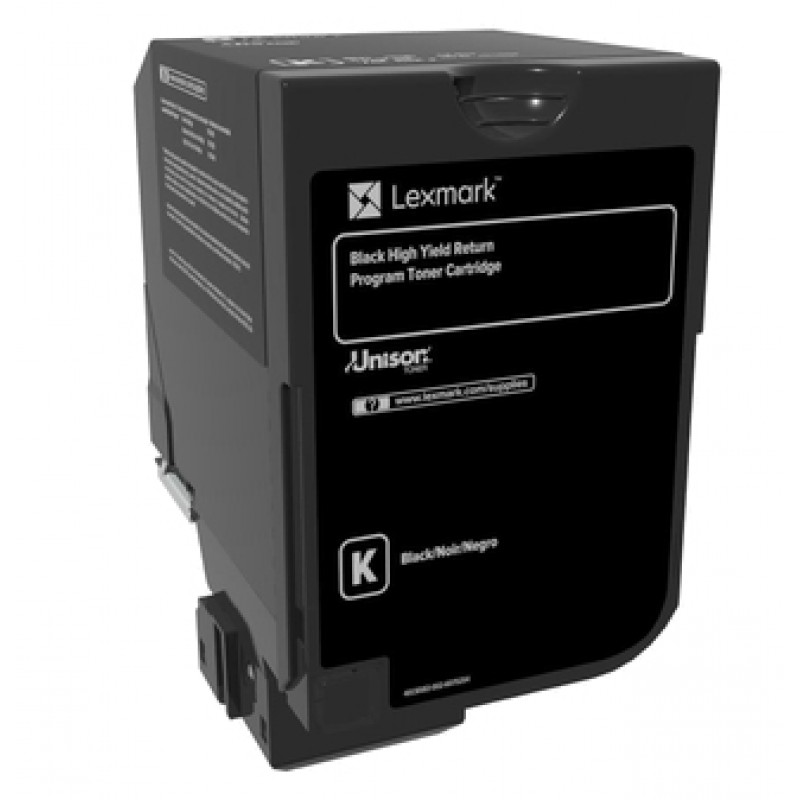 Lexmark 74C2HK0 Toner BK Ret. 20K