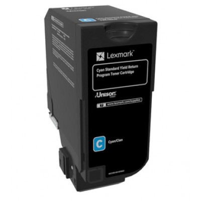Lexmark 74C2SC0 Toner Cyan Ret. 7K