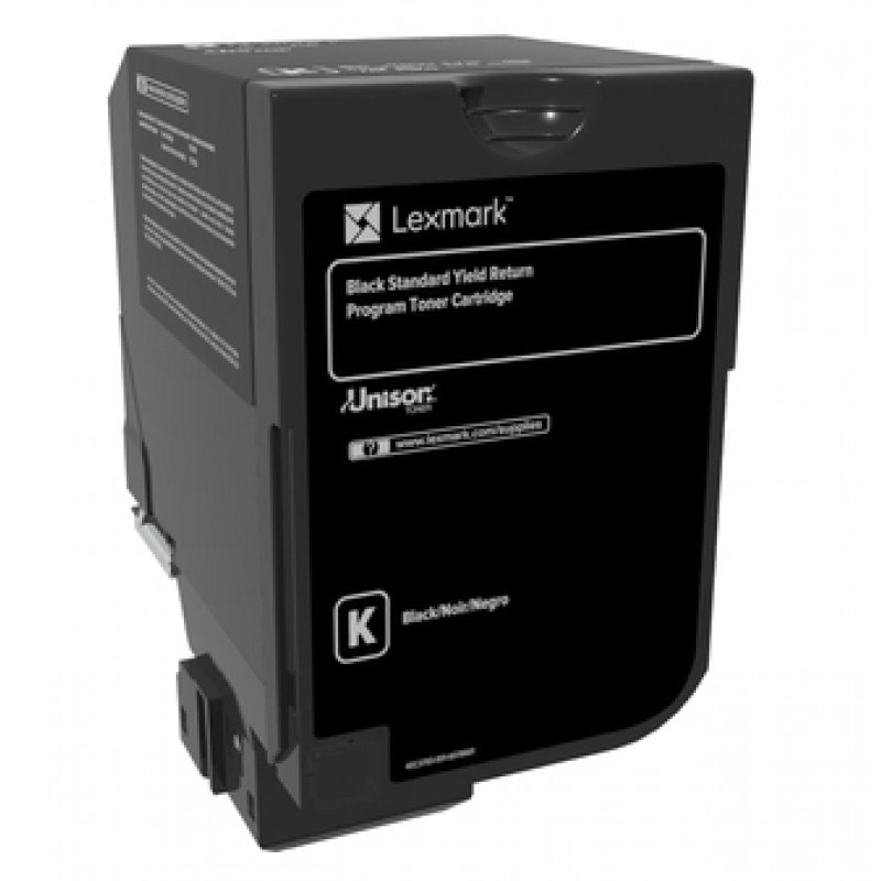 Lexmark 74C2SK0 Toner BK Ret. 7K