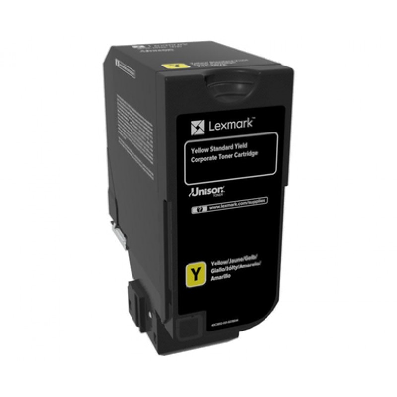 LEXMARK 74C2SYE Toner Yel Corpo 7K