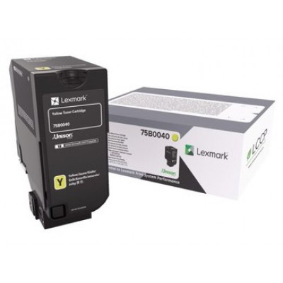 Lexmark 75B0040 toner jaune CS-CX 727