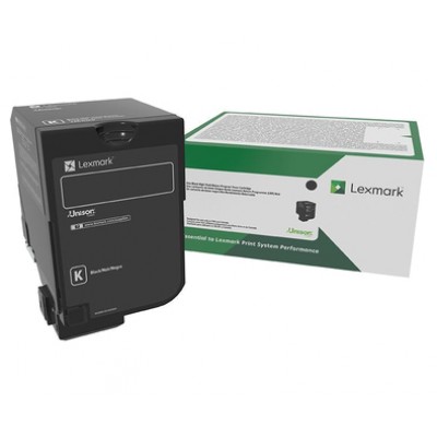 Lexmark 75b20k0 toner noir return prog