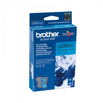 Brother LC980C Cart. Cyan 300 P