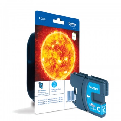Brother LC980CBP Blister Pack Cyan 300p
