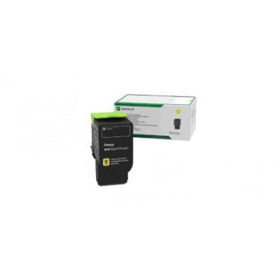 LEXMARK 78C2UY0 Toner Jaune Prog ret 7K