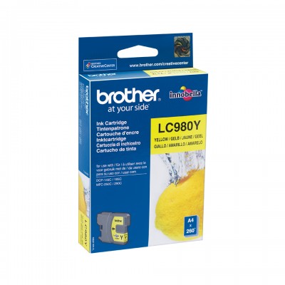Brother LC980Y Cart. Yellow 300 P