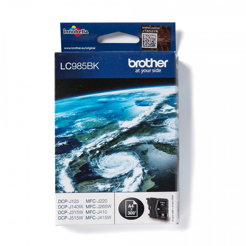 Brother LC985BK Cart. Noire 350p