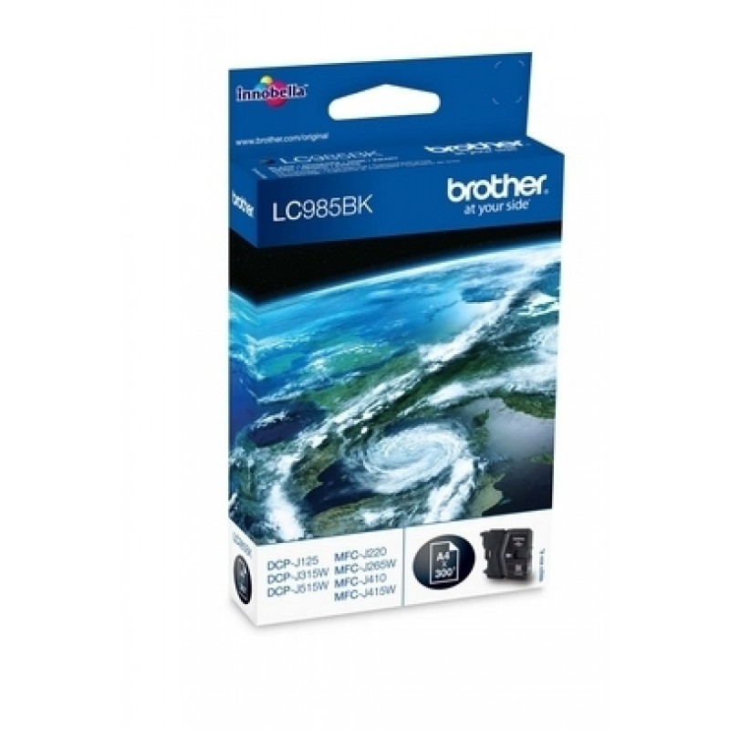 Brother LC985BKBP Cart noire blister DCP