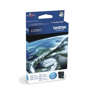 Brother LC985CBP Cart cyan blister DCP-J