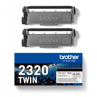 Brother TN2320TWIN 2x Toner 2600p Noir