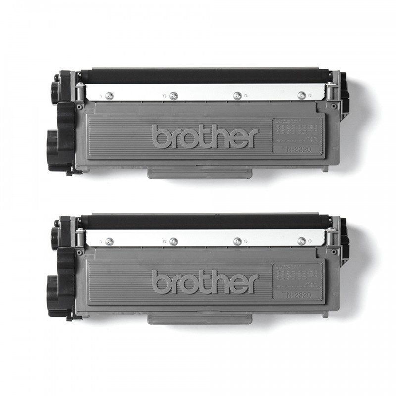 Brother TN2320TWIN 2x Toner 2600p Noir