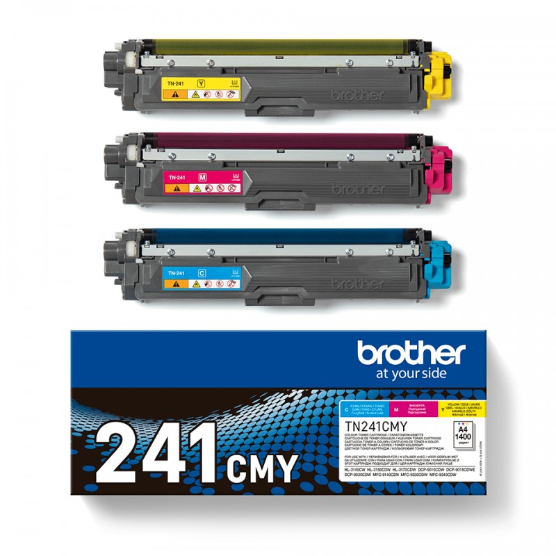 Brother TN241CMY 3x Toner 1400p 3cl