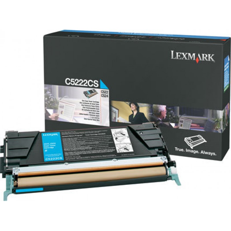 Lexmark C5222CS Toner Cya C522N  3000P