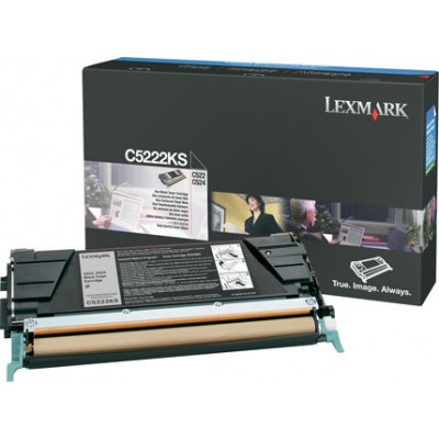 Lexmark C5222KS Toner Bk C522N  3000P