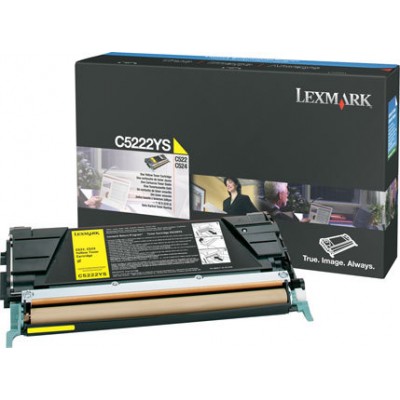 Lexmark C5222YS Toner Yel C522N  3000P