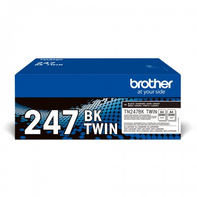 Brother TN247BKTWIN 2x Toner 3000p Noir