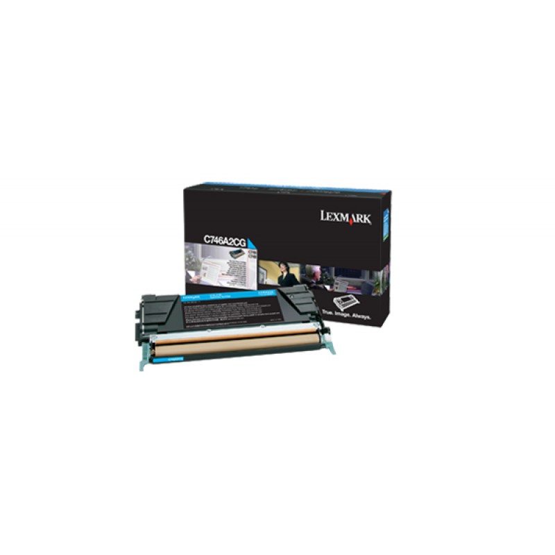 Lexmark C746A2CG Toner Cyan 7K