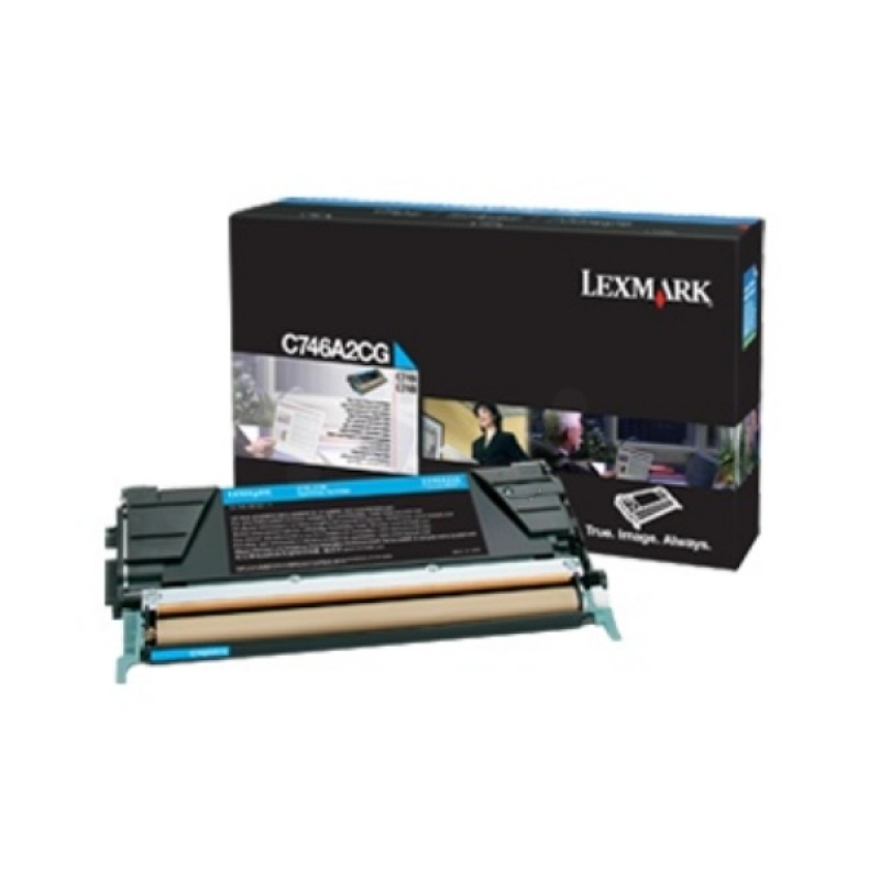 Lexmark C746A3CG Cyan Corporate Toner 7K