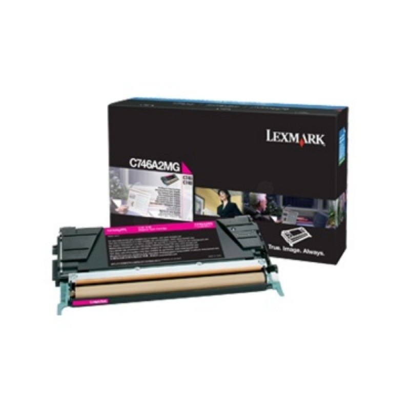 Lexmark C746A3MG Magenta Corpo. Toner 7K