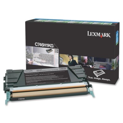 Lexmark C746H1KG Toner LRP BK 12K