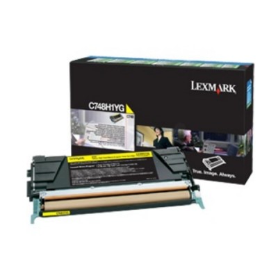 Lexmark C748H3YG Yellow Corpo. Toner 10K