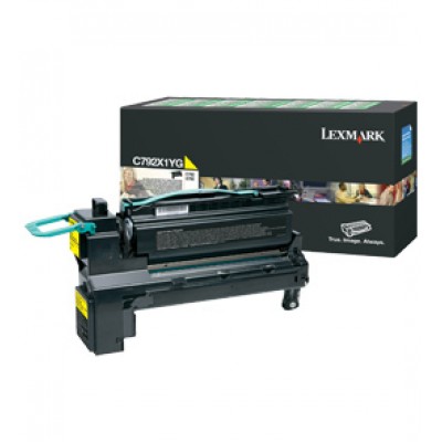 Lexmark C792X1YG  LRP Jaune 20K
