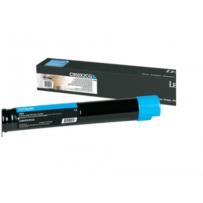 Lexmark C950X2CG Cartouche T.H Capa Cyan