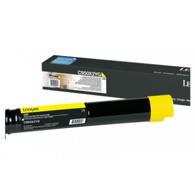 Lexmark C950X2YG Cart T.H Capacité Jau
