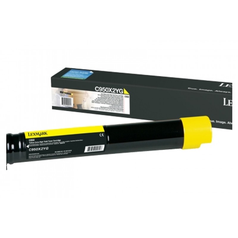 Lexmark C950X2YG Cart T.H Capacité Jau