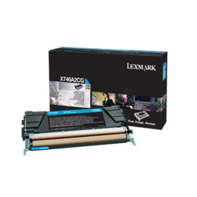 Lexmark X746A3CG Cyan Corporate Toner 7K