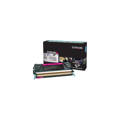 Lexmark X748H1MG Toner LRP Magenta 10K