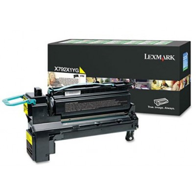Lexmark X792X1YG Toner Jau RP 20K X792