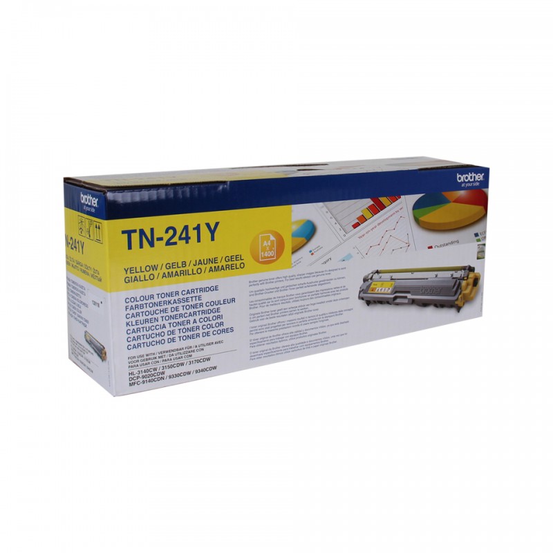 Brother TN241Y toner Jaune 1400 p