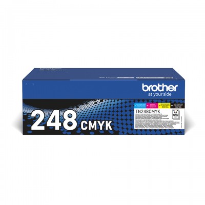 Brother TN248VAL Pack Toner Noir + CL