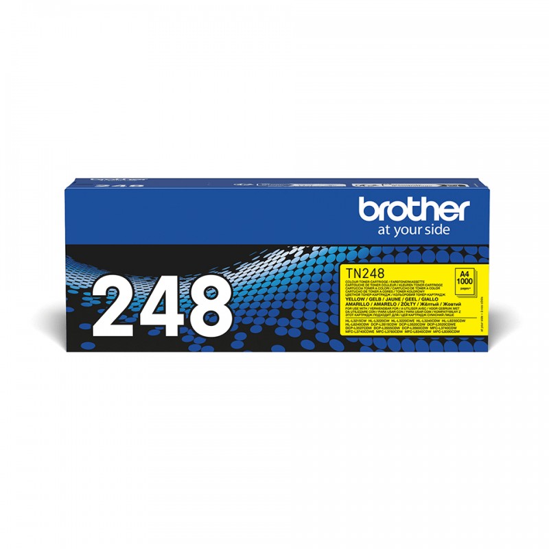 Brother TN248Y Toner Jaune 1000P