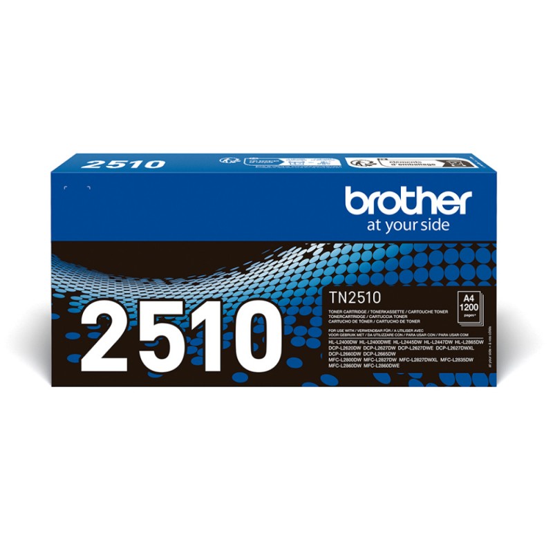 Brother TN2510 Toner Noir 1200P