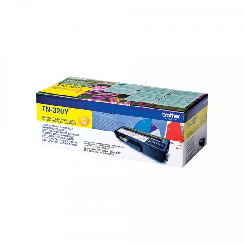 Bother TN320Y toner Jaune 1500 p