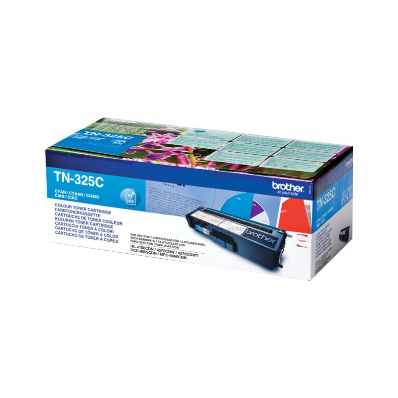 Brother TN325C Toner Cyan 3500p